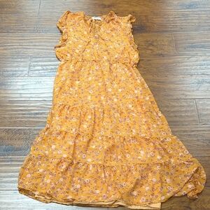 BB Dakota Steve Madden Floral Mustard XL Dress